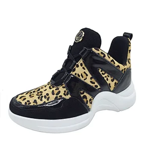 New Style Ladies Casual sneaker shoes Leather Shoes with Customized