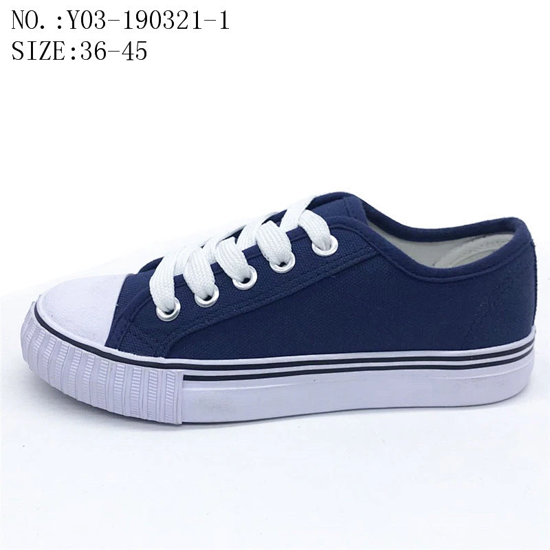 Hot Sale New Style Customized Flat Casual vulcanized canvas shoes