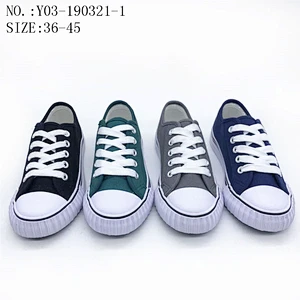 Hot Sale New Style Customized Flat Casual vulcanized canvas shoes