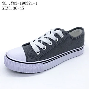 Hot Sale New Style Customized Flat Casual vulcanized canvas shoes