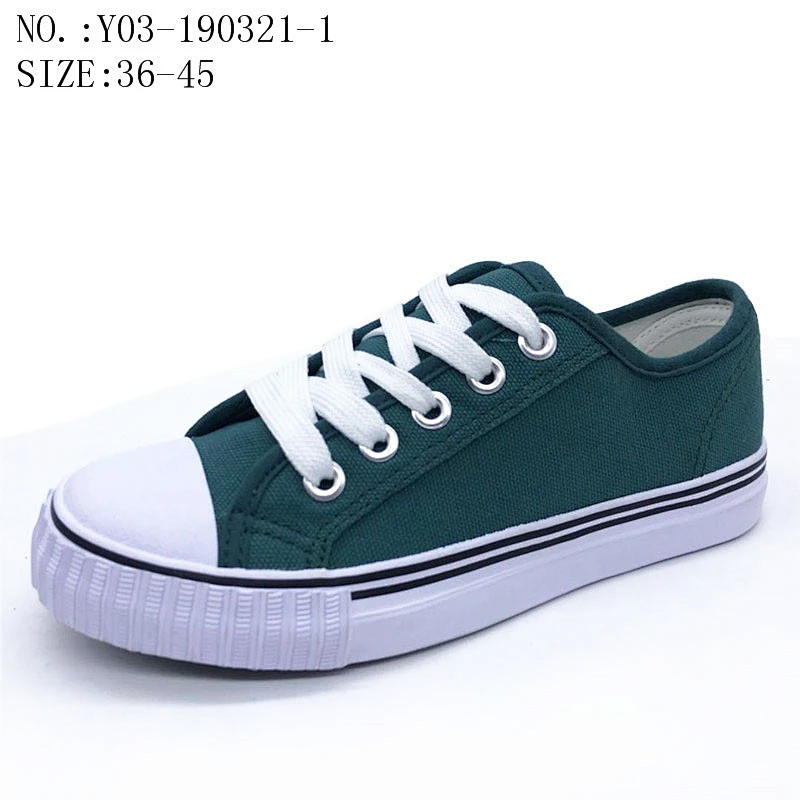 Hot Sale New Style Customized Flat Casual vulcanized canvas shoes