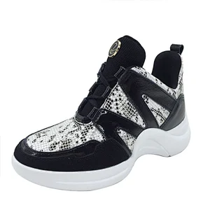 New Style Ladies Casual sneaker shoes Leather Shoes with Customized
