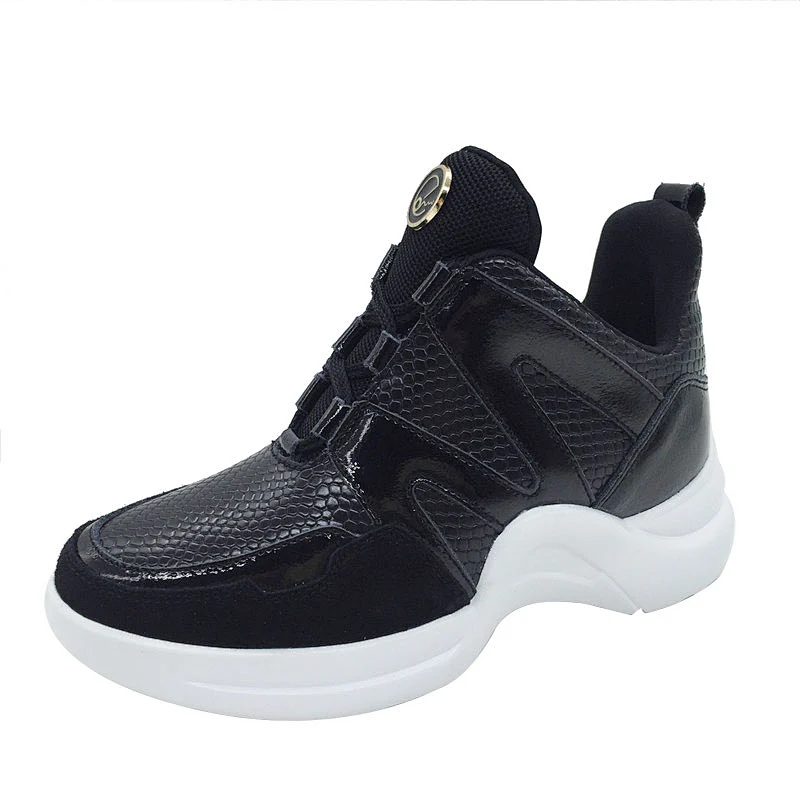 New Style Ladies Casual sneaker shoes Leather Shoes with Customized
