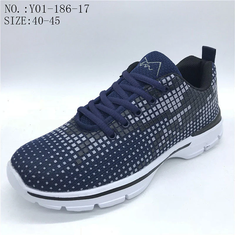 Fashion style breathable men sports shoes running sneaker shoes