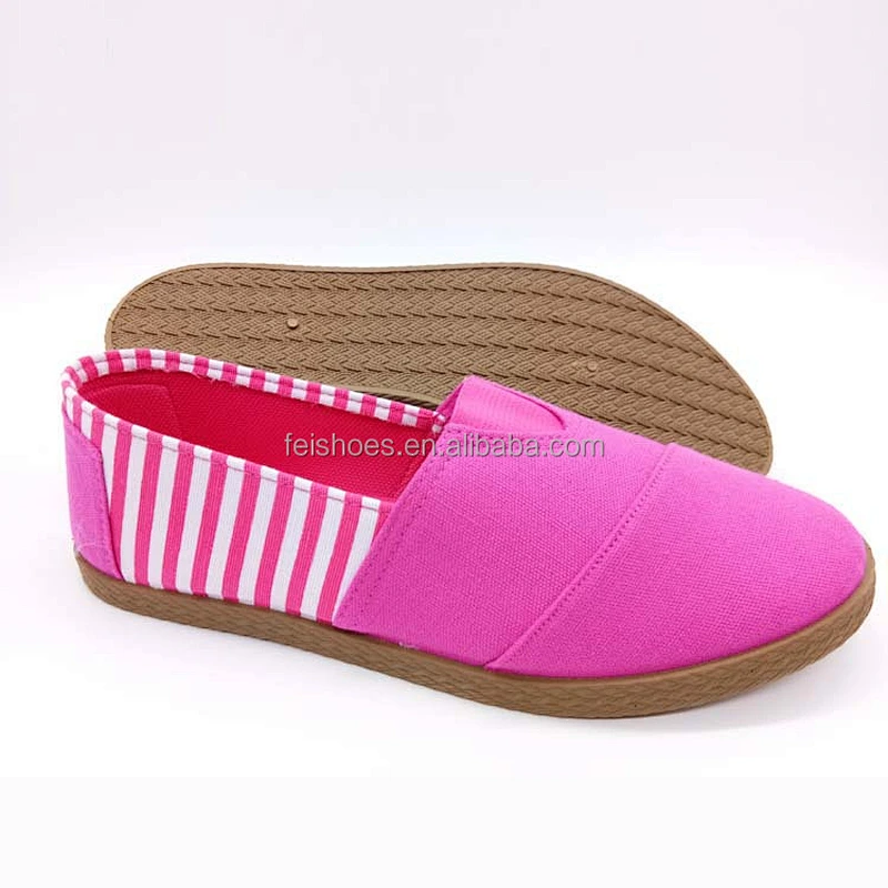 Trade Assurance Wholesale Stock women $1 dollar canvas shoes