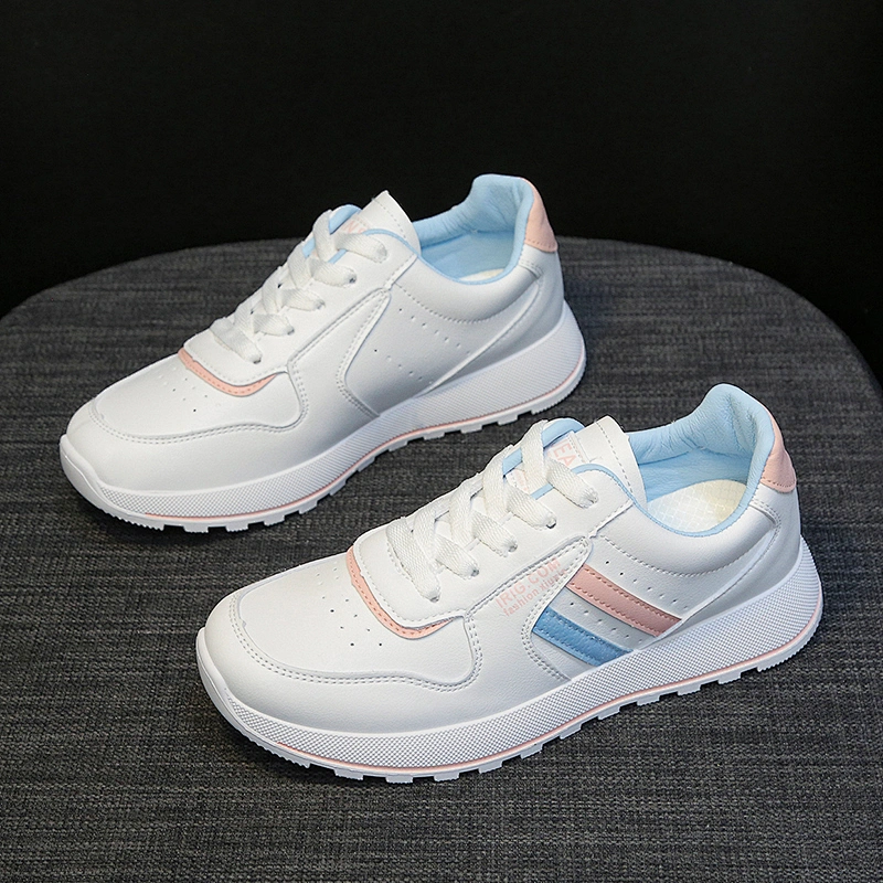 New Imitate Leather Design sneakers Skate Shoes Women Fashion Sports Shoes