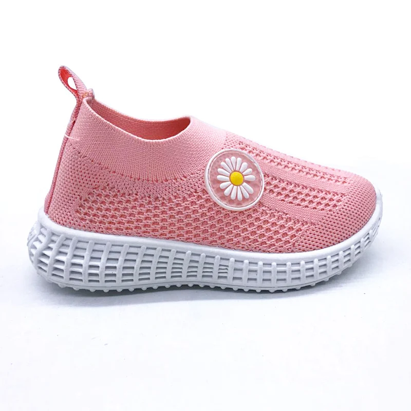 New Fly knit Style children Injection Sports Running Casual Shoes with Customized