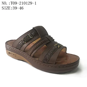 Footwear Summer outdoor Sandals Slipper Causal Fancy leather Sandals For men