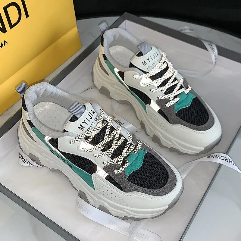 New Women's Fashion Sneaker Casual Shoes Breathable Running Sport Shoes