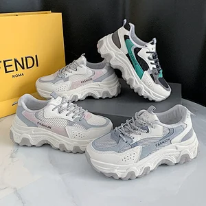 New Women's Fashion Sneaker Casual Shoes Breathable Running Sport Shoes