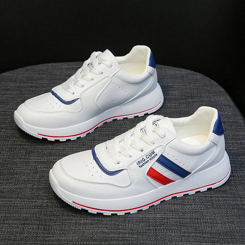 New Imitate Leather Design sneakers Skate Shoes Women Fashion Sports Shoes