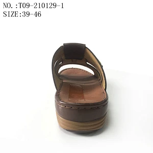 Footwear Summer outdoor Sandals Slipper Causal Fancy leather Sandals For men