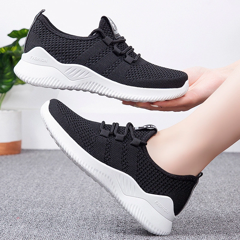 H-66 Comfortable Soft Safe Stable Fabric Rubber Sole Evening Shoes For Women Half Shoe Oxford Shoes