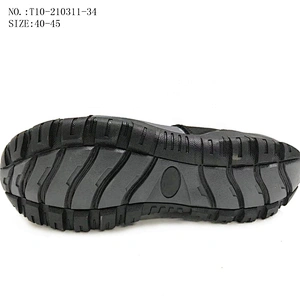 Simple Style Fashion Men Outdoor Sandals Beach Leather Slippers for Summer