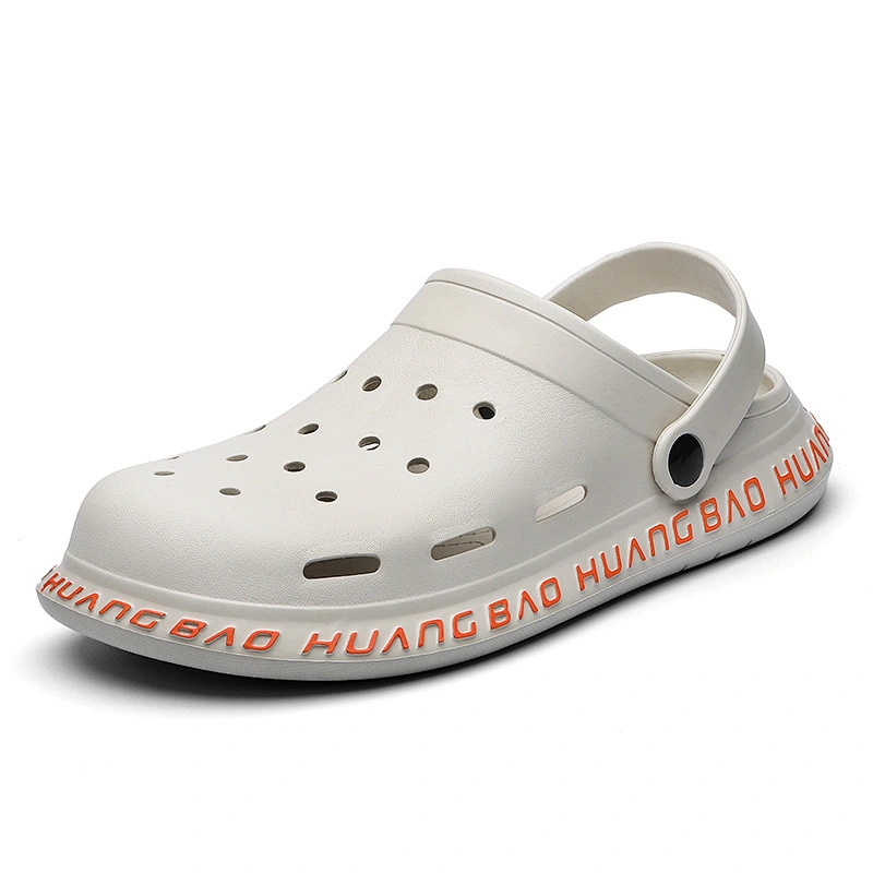 Men Garden Shoes Clog Beach Shoes Summer Sandals Anti Slip with Thick Sole