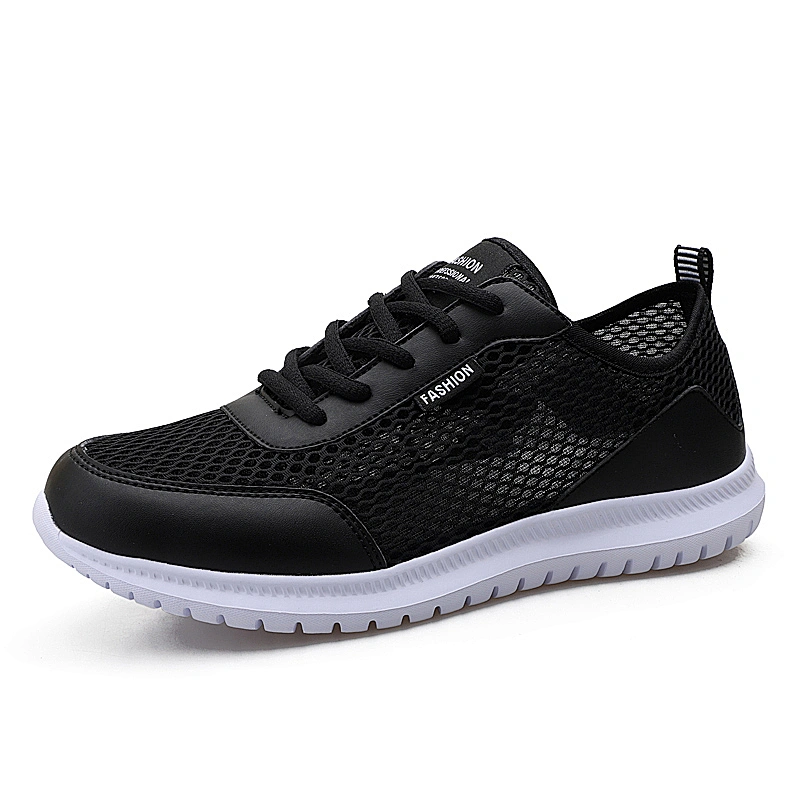 Large size men sneakers mesh casual running sports shoes