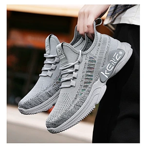 Men Lightweight Lace Up Casual Walking Shoes Breathable Athletic Fitness Jogging Tennis Sport Running Sneakers