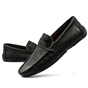 Comfortable Mens Driving Shoes Casual Loafers Business Leather Shoes for Wholesale