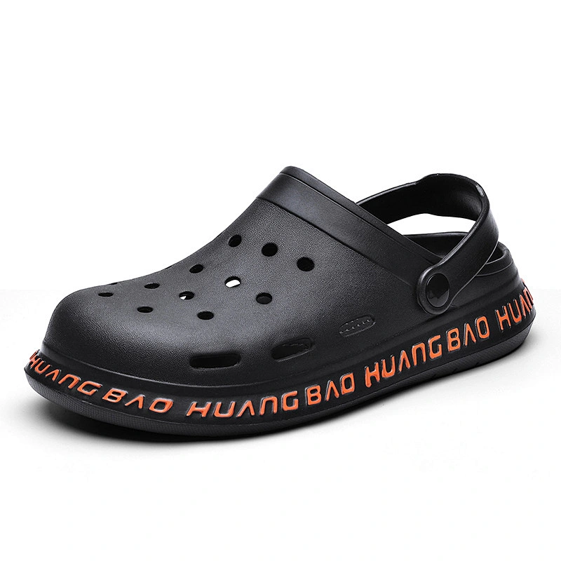 Men Garden Shoes Clog Beach Shoes Summer Sandals Anti Slip with Thick Sole