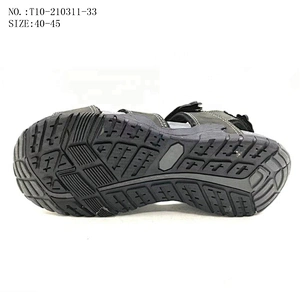 New Arrival Comfort Men Strap Slides Beach Slippers Outdoor Leather Sandals