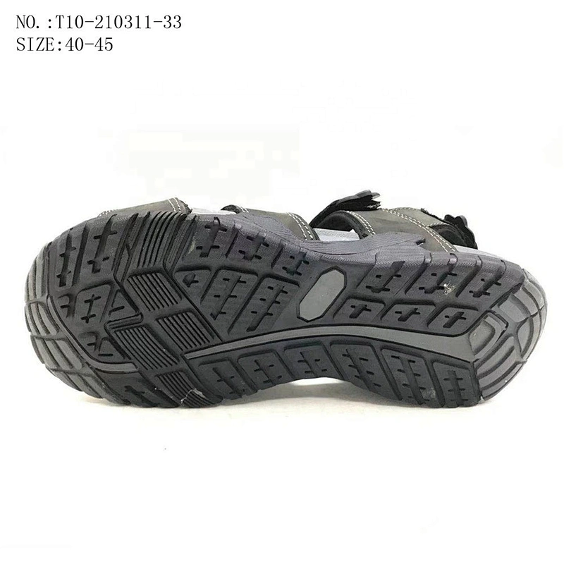 New Arrival Comfort Men Strap Slides Beach Slippers Outdoor Leather Sandals
