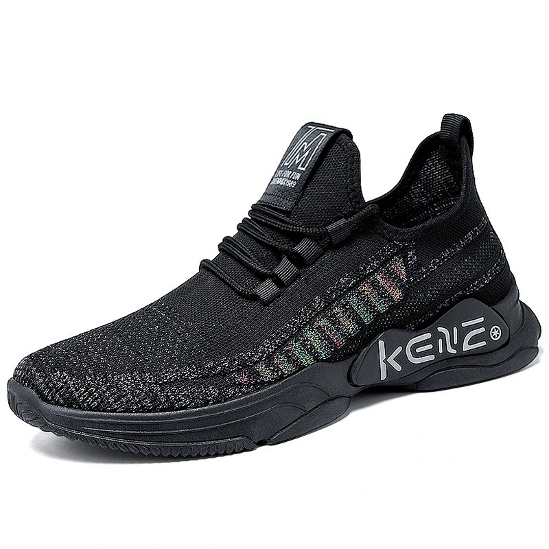 Men Lightweight Lace Up Casual Walking Shoes Breathable Athletic Fitness Jogging Tennis Sport Running Sneakers