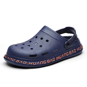 Men Garden Shoes Clog Beach Shoes Summer Sandals Anti Slip with Thick Sole