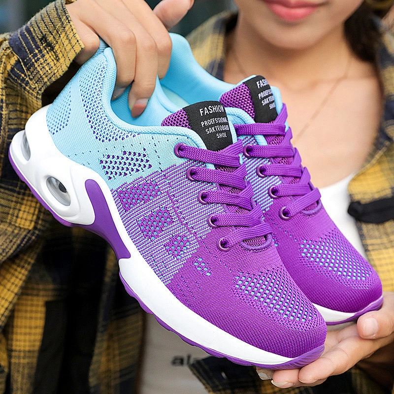 Cheap Price Lady Running Breathable Outdoor Gym Sports Shoes Lightweight Sneakers Ladies Comfortable Athletic Training Footwear