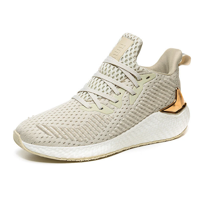 men's casual shoes New design men sneakers knitted sport running casual shoes