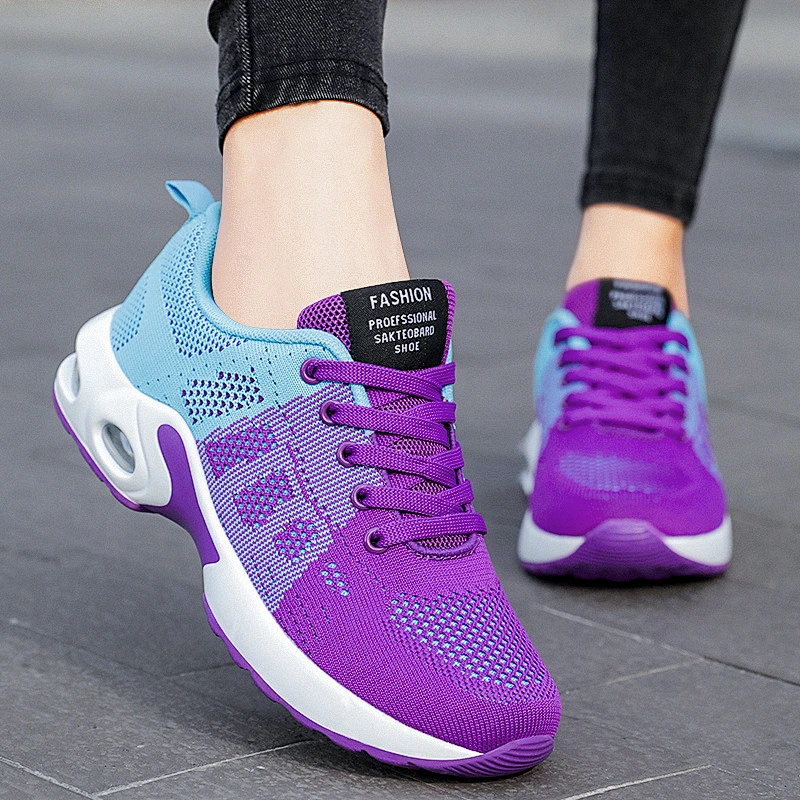 Cheap Price Lady Running Breathable Outdoor Gym Sports Shoes Lightweight Sneakers Ladies Comfortable Athletic Training Footwear