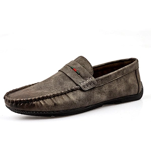 Comfortable Mens Driving Shoes Casual Loafers Business Leather Shoes for Wholesale