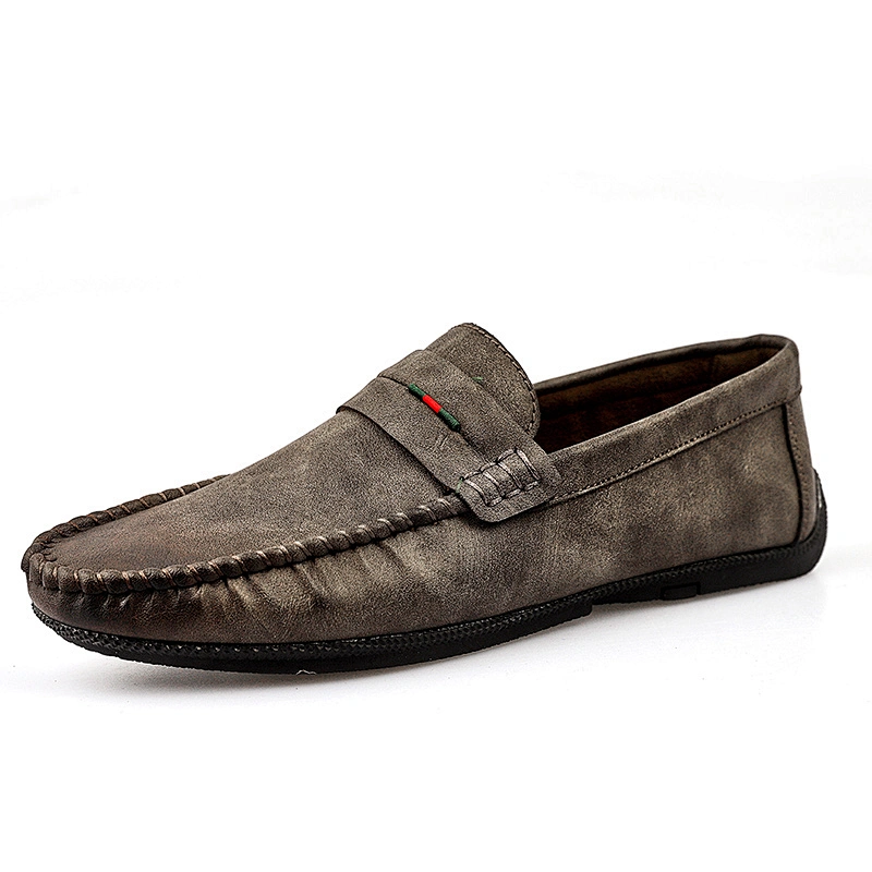 Comfortable Mens Driving Shoes Casual Loafers Business Leather Shoes for Wholesale
