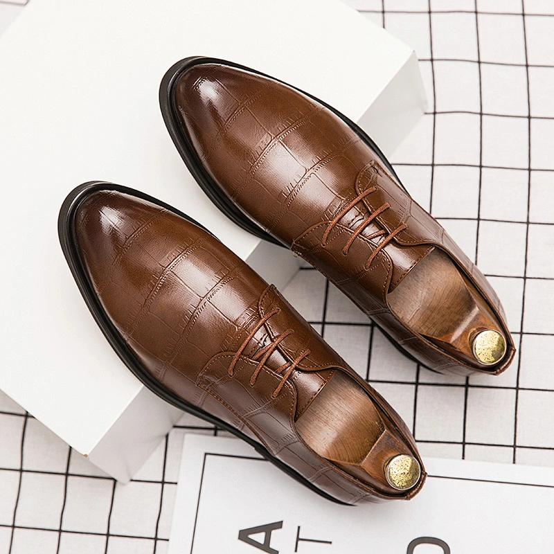 High Quality Comfort Men Leather Shoes Casual Footwear Business Dress Shoes