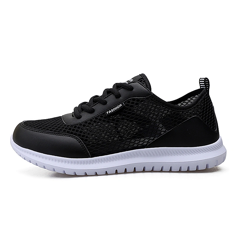 Large size men sneakers mesh casual running sports shoes