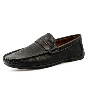 Comfortable Mens Driving Shoes Casual Loafers Business Leather Shoes for Wholesale