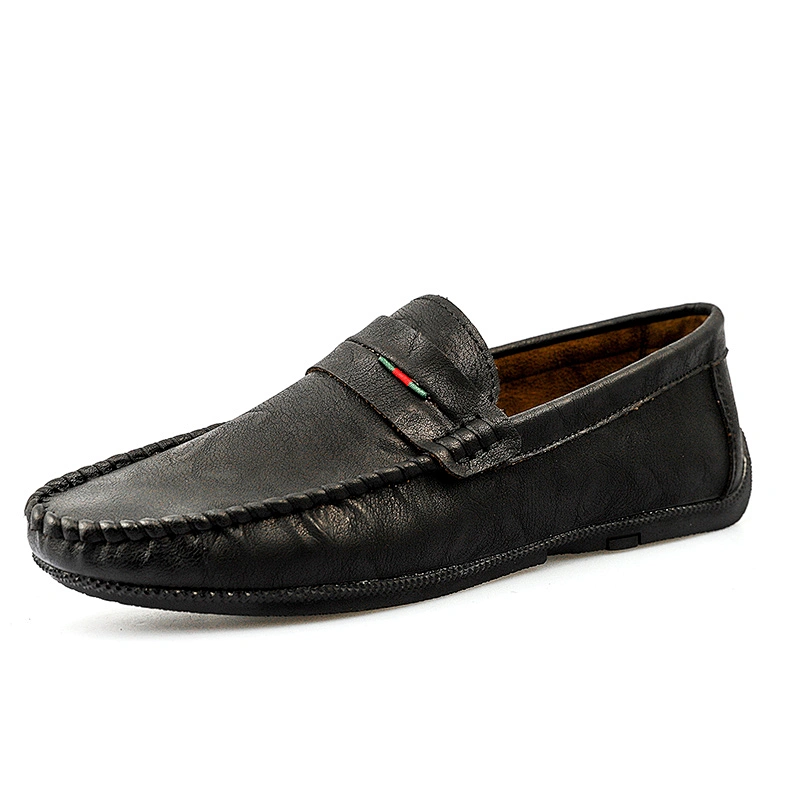 Comfortable Mens Driving Shoes Casual Loafers Business Leather Shoes for Wholesale