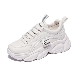 Lady Leisure Walking Sneakers Women Casual Chunky Shoes