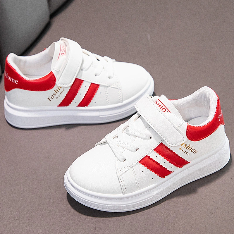 Fashion Casual children Board Shoes student white sneakers skateboard shoes
