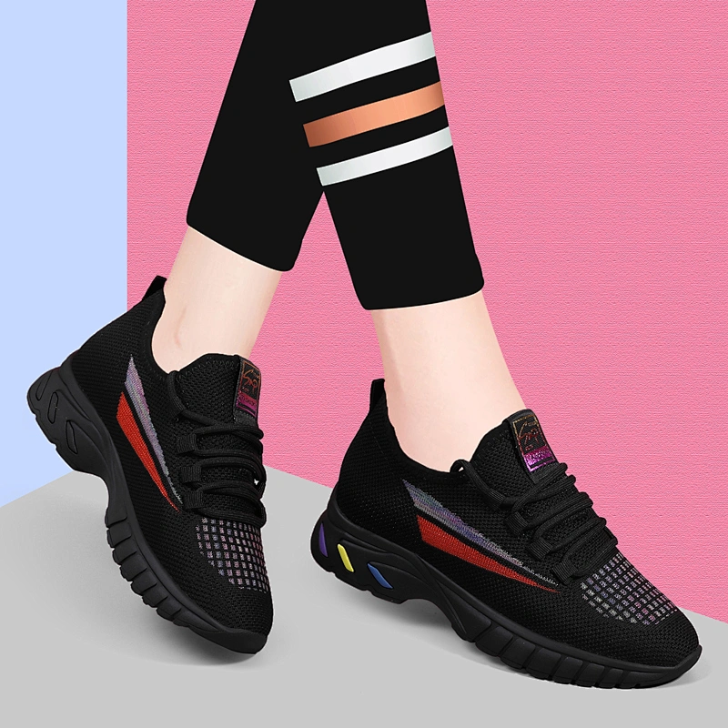 Lightweight Lace Up Women Running Shoes Gym Athletic Walking style Shoes