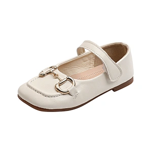 Girl Princess  leather casual Single Shoes  for Children