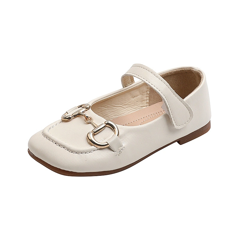Girl Princess  leather casual Single Shoes  for Children