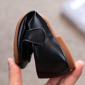 Girl Princess  leather casual Single Shoes  for Children