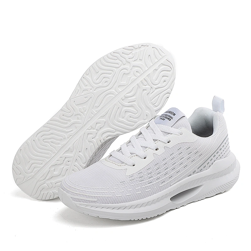 Lady Lace up Walking Sneakers Women Casual Sport Running Shoes