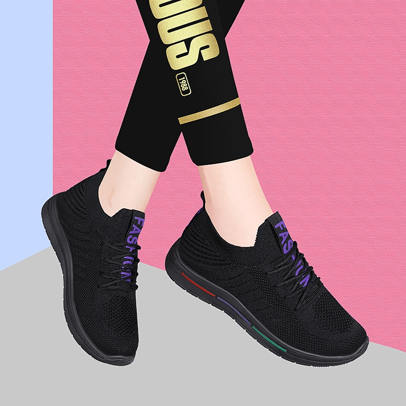 New Breathable Fashion Women Sneaker Casual Running Shoes Sport Shoes for Ladies