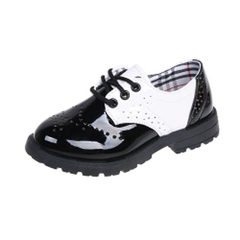 Lace Up School Children Oxford Dress Shoes Loafer Flats