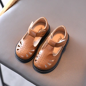 Girl leather Single shoes Dance dress Princess shoes for kids