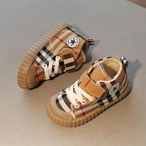 Durable casual Canvas Shoes for kids walking style student shoes