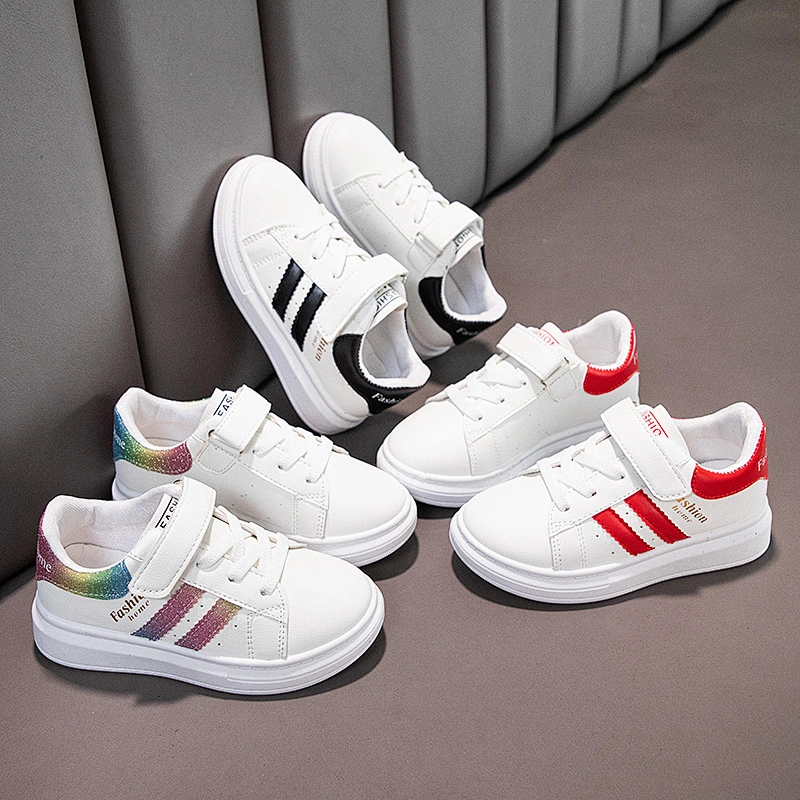 Fashion Casual children Board Shoes student white sneakers skateboard shoes