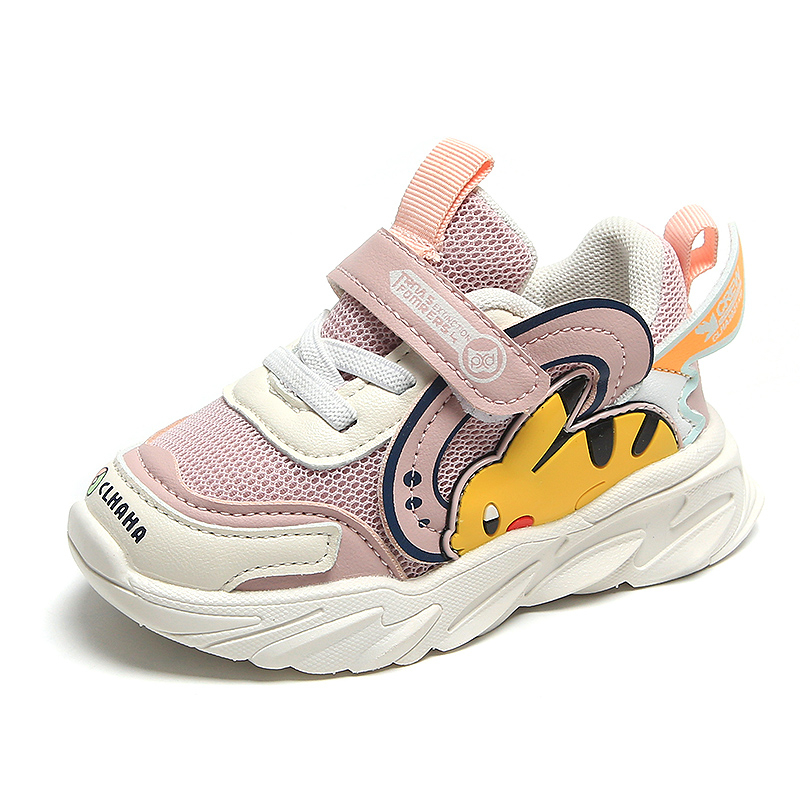 Cute casual baby running sport shoes children walking style shoes