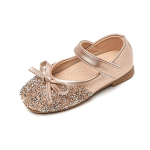 Girl Princess Shoes Children Crystal durable Single Shoes Party Dress Shoes